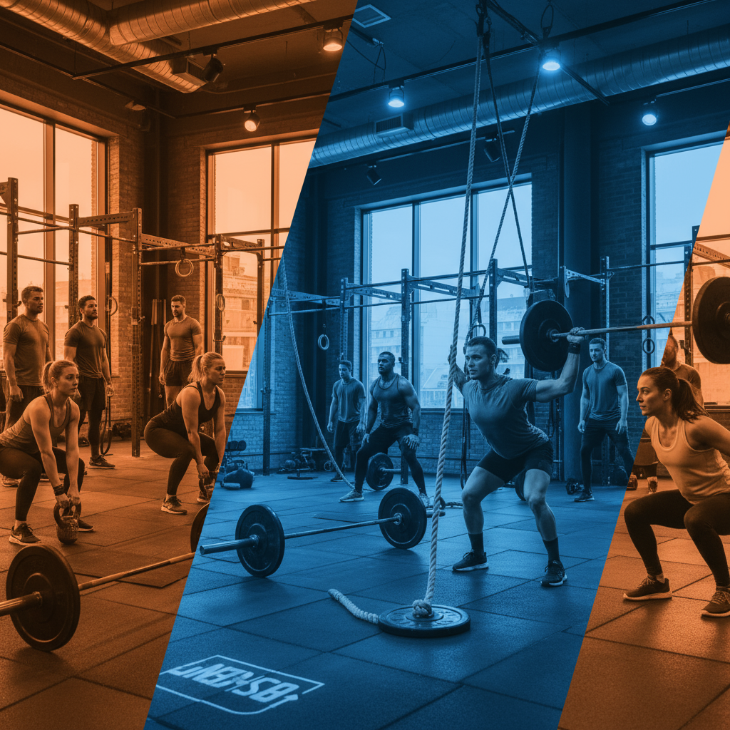 CoreX'in sunduğu çeşitli CrossFit antrenman programları ve hizmetleri bir arada